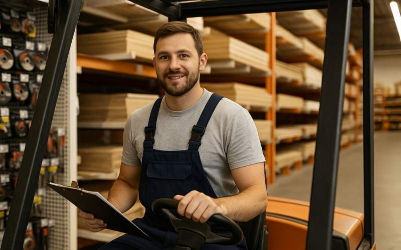 Een dag uit het leven van een bouwmarktmedewerker