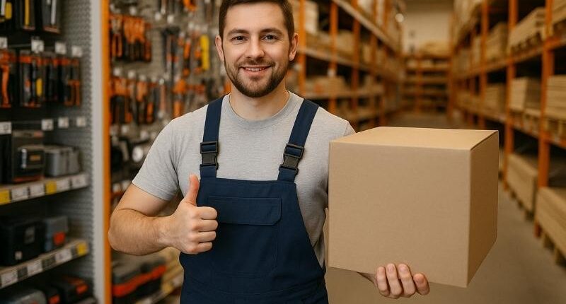 Een dag uit het leven van een bouwmarktmedewerker